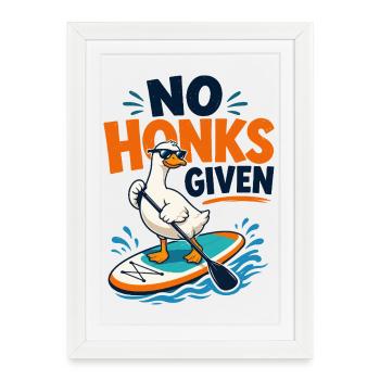 Impression arrière | SUP Paddleboard Board Stand Up Paddle - Affiche encadrée (27 × 37 cm) - blanc - Devant
