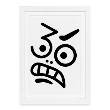 Ups, 30 years! - Framed poster (27 × 37 cm) - white - Front