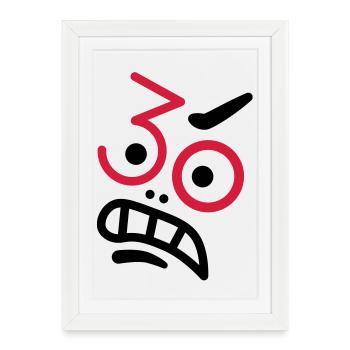 Ups, 30 years! - Framed poster (27 × 37 cm) - white - Front