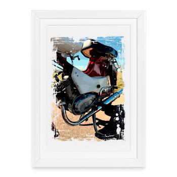 Starling - Framed poster (27 × 37 cm) - white - Front