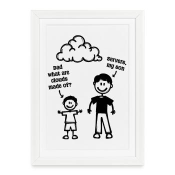 Bugfixing Skripting Statement Developer Bugs - Framed poster (27 × 37 cm) - white - Front