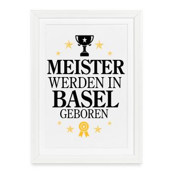 Maîtres de Bâle - Affiche encadrée (27 × 37 cm) - blanc - Devant