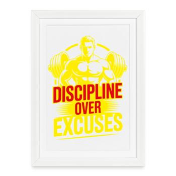 Faire - Affiche encadrée (27 × 37 cm) - blanc - Devant