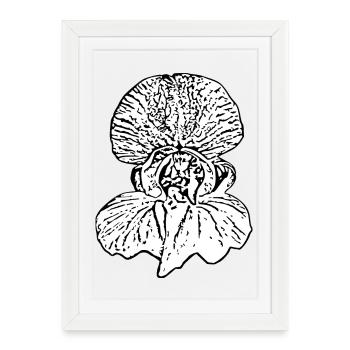 Muttertags Geschenk Mutter Muttertag Geschenkidee  - Gerahmtes Poster (27 × 37 cm) - Weiß - Vorne