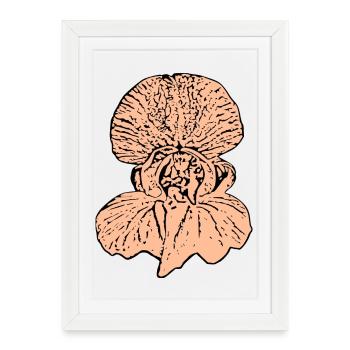Muttertags Geschenk Mutter Muttertag Geschenkidee  - Gerahmtes Poster (27 × 37 cm) - Weiß - Vorne