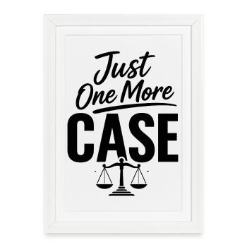 Encore un avocat - Affiche encadrée (27 × 37 cm) - blanc - Devant