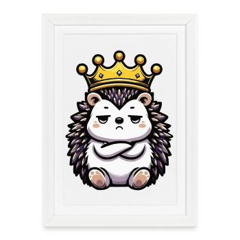 Hedgehog Hedgehog Lover Hedgehog Owner Hedgehog Keeper Stinger - Framed poster (27 × 37 cm) - white - Front