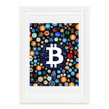 JensJensen - Affiche encadrée (27 × 37 cm) - blanc - Devant