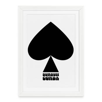 Sursum corda - Framed poster (27 × 37 cm) - white - Front