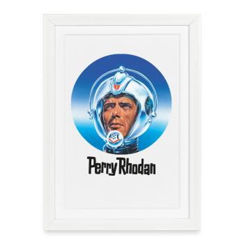 PERRY RHODAN - Our Man in Space - Framed poster (27 × 37 cm) - white - Front