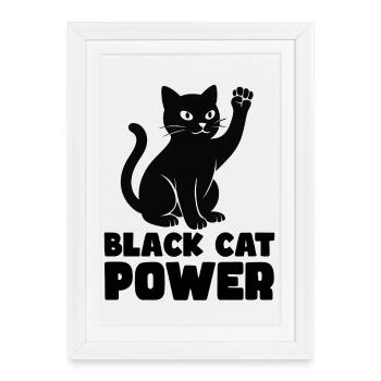 Cat Power - Framed poster (27 × 37 cm) - white - Front