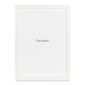 CHOISISSEZ LA BIENVEILLANCE - Affiche encadrée (27 × 37 cm) - blanc - Devant
