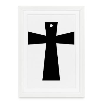 Cross-religion - Framed poster (27 × 37 cm) - white - Front