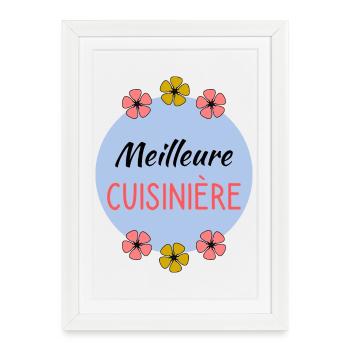 MAMIE - Affiche encadrée (27 × 37 cm) - blanc - Devant