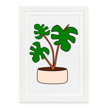 Mother's Day Gift Mother's Day Gift Idea - Framed poster (27 × 37 cm) - white - Front