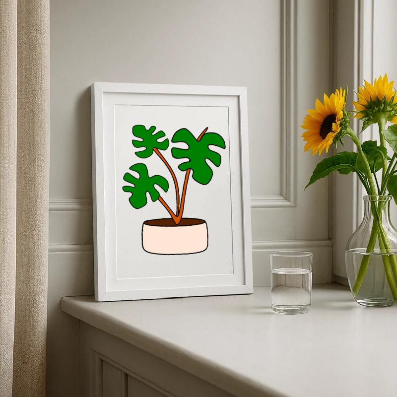 Muttertags Geschenk Mutter Muttertag Geschenkidee  Gerahmtes Poster (27 × 37 cm)