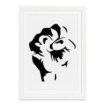 Faust - Gerahmtes Poster (27 × 37 cm) - Weiß - Vorne