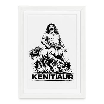 Kenta - Affiche encadrée (27 × 37 cm) - blanc - Devant