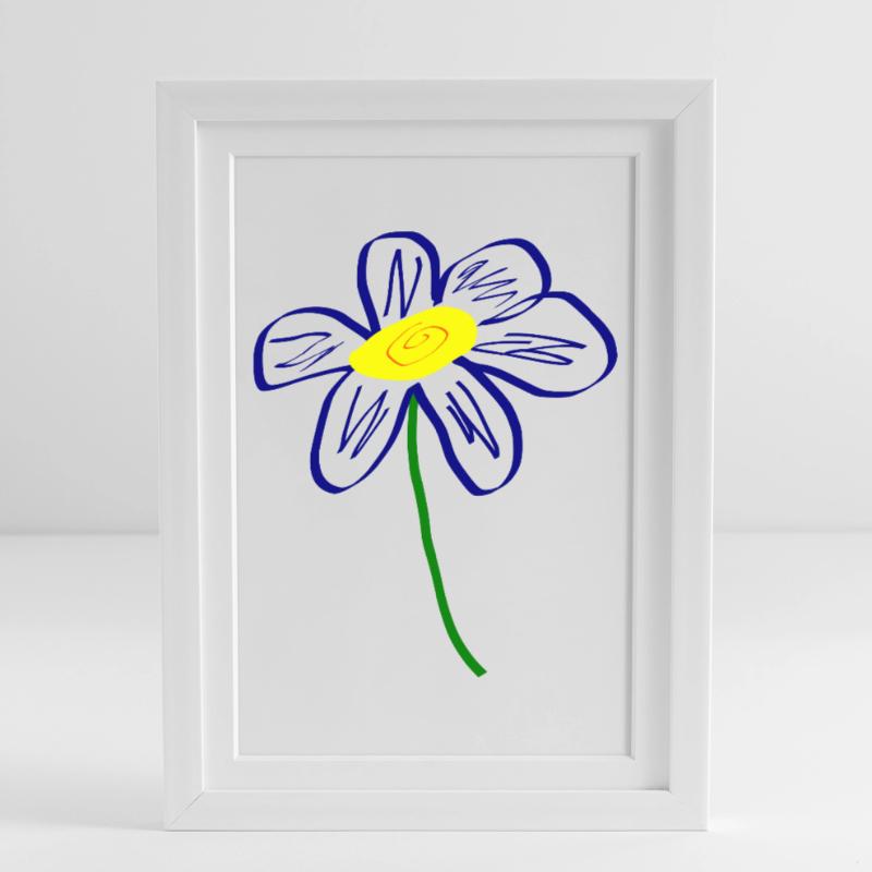 Muttertags Geschenk Mutter Muttertag Geschenkidee  Gerahmtes Poster (27 × 37 cm)