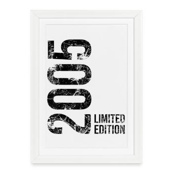 Bold Edition Limited Graphic Design - Framed poster (27 × 37 cm) - white - Front