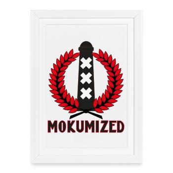Mokumized - Framed poster (27 × 37 cm) - white - Front