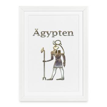 Egypt 77 - Framed poster (27 × 37 cm) - white - Front