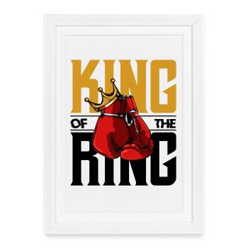 King of the Ring - Framed poster (27 × 37 cm) - white - Front