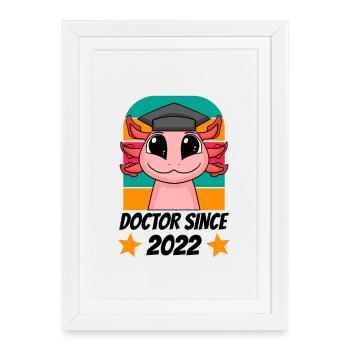 Thèse de doctorat Doctorat Doctorat 2022 - Affiche encadrée (27 × 37 cm) - blanc - Devant