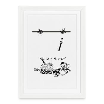 Calisthenics - Framed poster (27 × 37 cm) - white - Front