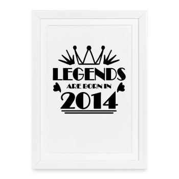 2014 - Class of 2014 - Framed poster (27 × 37 cm) - white - Front