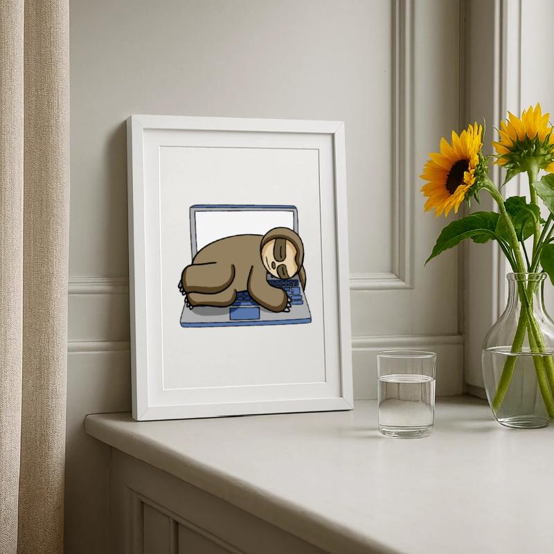 Computer Nerd Programmer Gift Framed poster (27 × 37 cm)