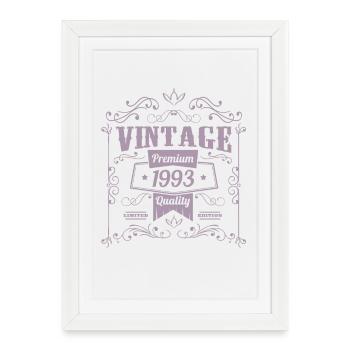 1993 Birthday 30th Birthday Vintage Sayings - Framed poster (27 × 37 cm) - white - Front