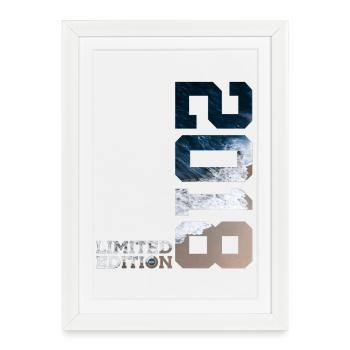 8TH BIRTHDAY LIMITED EDITION 2018 - Framed poster (27 × 37 cm) - white - Front