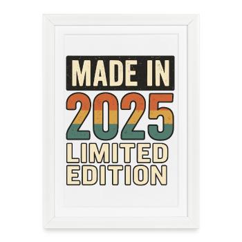 Édition limitée produite en 2025 - Affiche encadrée (27 × 37 cm) - blanc - Devant
