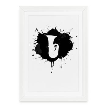 Tuba - Affiche encadrée (27 × 37 cm) - blanc - Devant