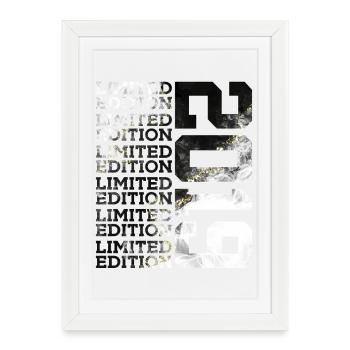 7 ANS ÉDITION LIMITÉE 7E ANNIVERSAIRE 2019 - Affiche encadrée (27 × 37 cm) - blanc - Devant
