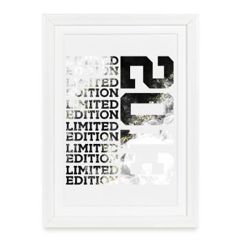 13 YEARS LIMITED EDITION 2013 13TH BIRTHDAY - Framed poster (27 × 37 cm) - white - Front