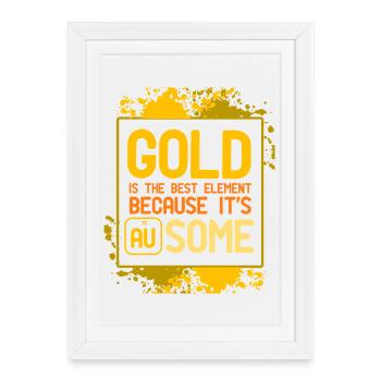 Chemistry Chemist Chemistry Teacher Saying Science - Framed poster (27 × 37 cm) - white - Front