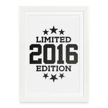 ÉDITION LIMITÉE 2016 10E ANNIVERSAIRE - Affiche encadrée (27 × 37 cm) - blanc - Devant