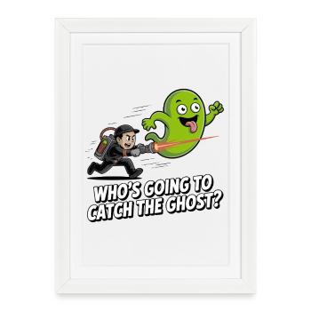 Ghost Chaser: Cosmic Hunt - Framed poster (27 × 37 cm) - white - Front