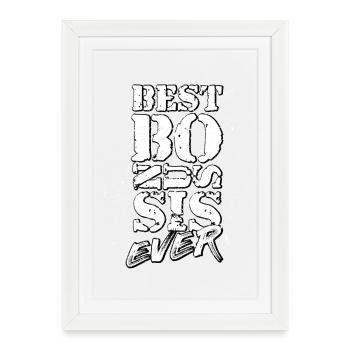 Soeur - Affiche encadrée (27 × 37 cm) - blanc - Devant