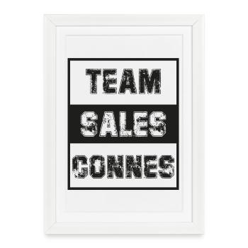 Mrs. Brigitte's dirty cunts - Framed poster (27 × 37 cm) - white - Front