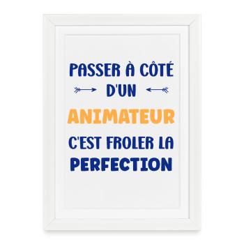 Missing a Facilitator - Framed poster (27 × 37 cm) - white - Front