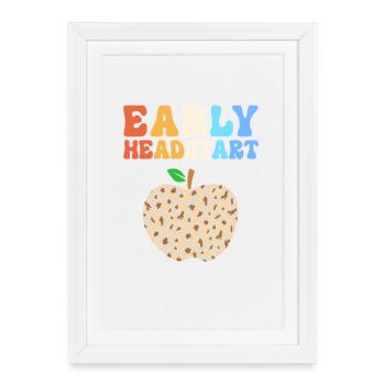 Preschooler Teacher Preschool - Framed poster (27 × 37 cm) - white - Front