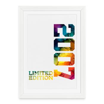 LIMITED EDITION 2007 19 YEARS 19TH BIRTHDAY - Framed poster (27 × 37 cm) - white - Front