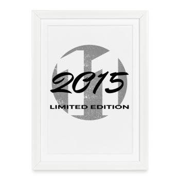 Cadeau garçons et filles pour le 11e anniversaire 2015 - Affiche encadrée (27 × 37 cm) - blanc - Devant