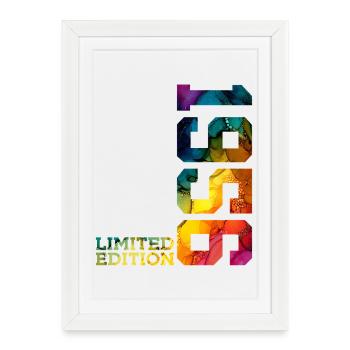 LIMITED EDITION 1956 70 YEARS 70TH BIRTHDAY - Framed poster (27 × 37 cm) - white - Front