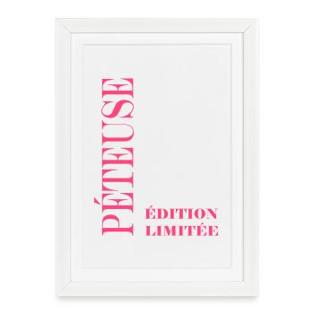 farting - Framed poster (27 × 37 cm) - white - Front