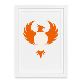 Heilungsreise Zur Transformation Innerer Stärke - Affiche encadrée (27 × 37 cm) - blanc - Devant