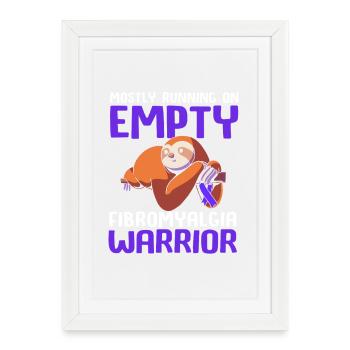 Fibromyalgia Fibro - Framed poster (27 × 37 cm) - white - Front